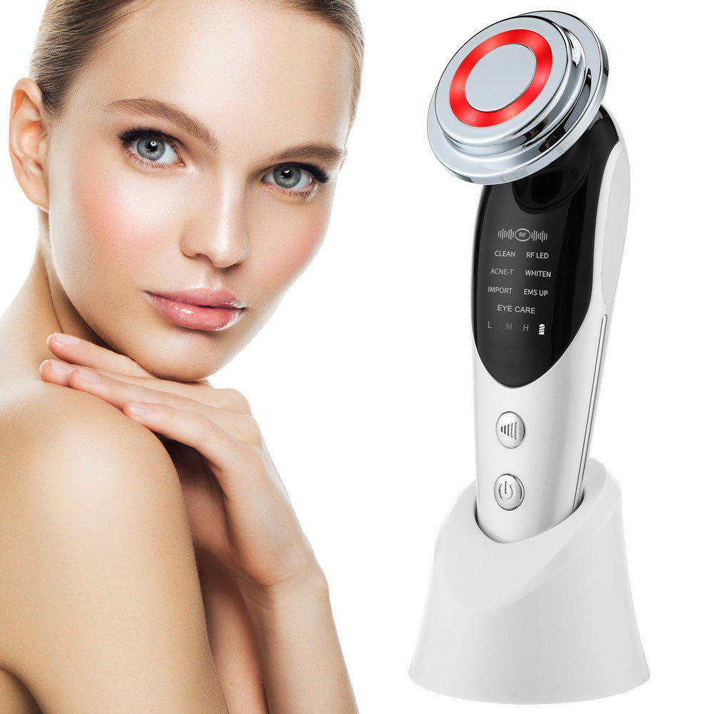 7-in-1 EMS Facial Massager β Skin Lifting, Anti-Aging & LED Light Therapy Device