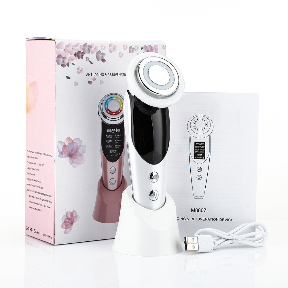 7-in-1 EMS Facial Massager β Skin Lifting, Anti-Aging & LED Light Therapy Device