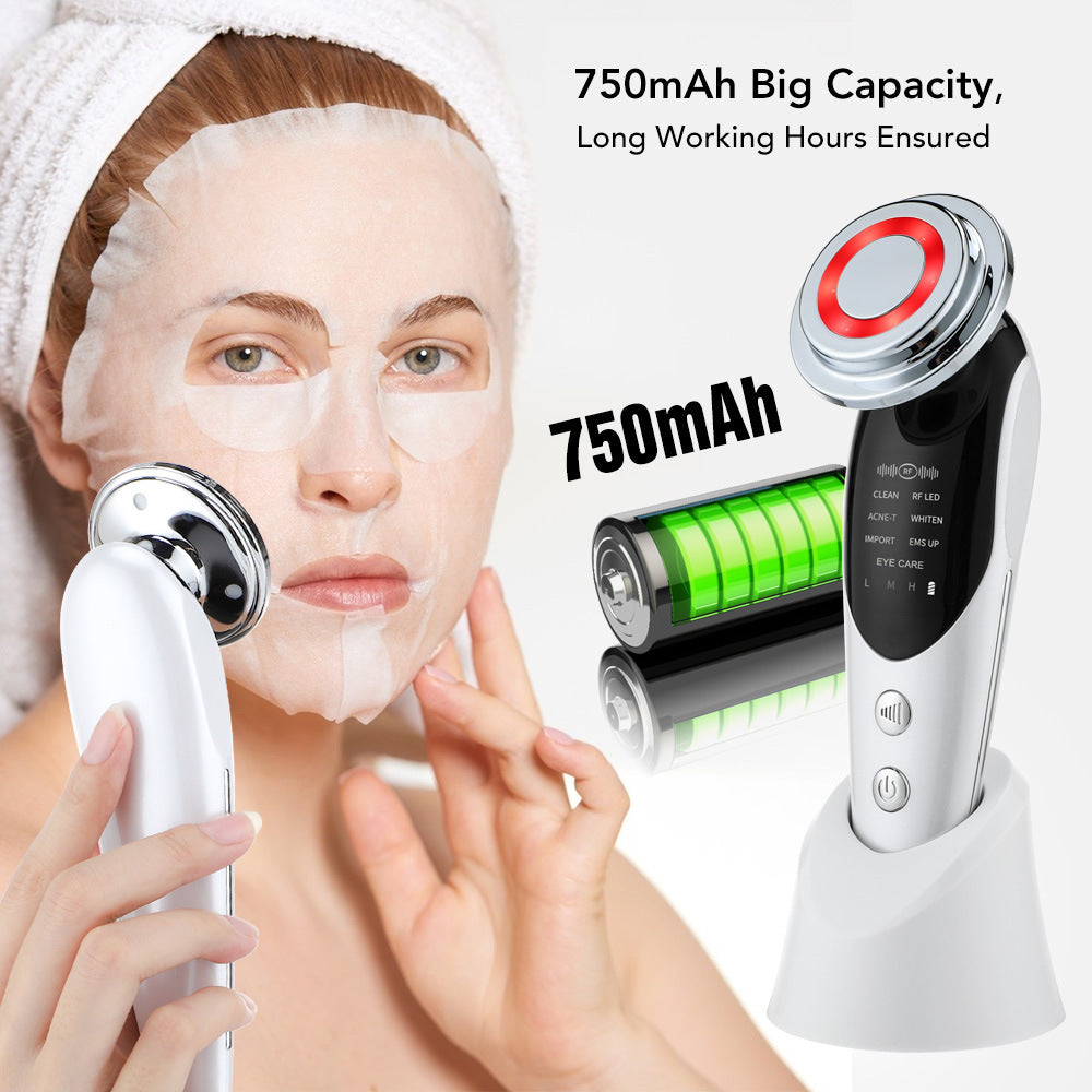 7-in-1 EMS Facial Massager β Skin Lifting, Anti-Aging & LED Light Therapy Device